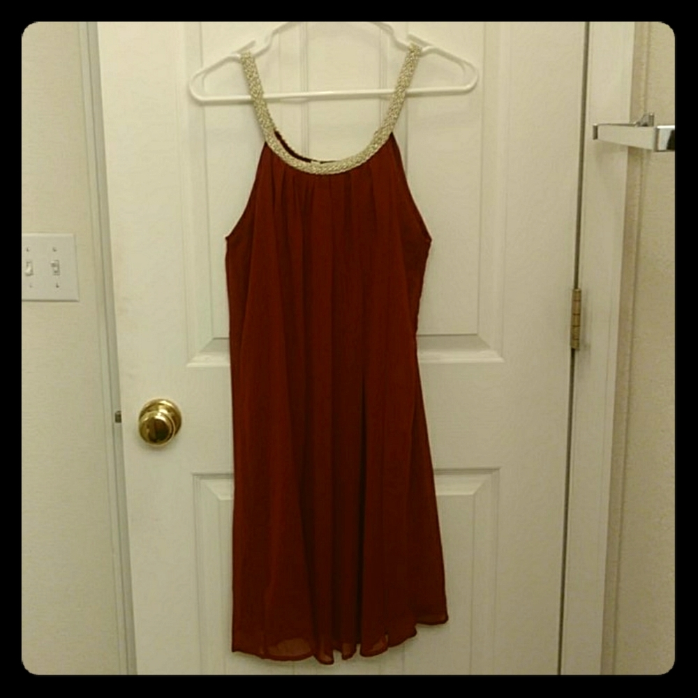 Maroon Dress